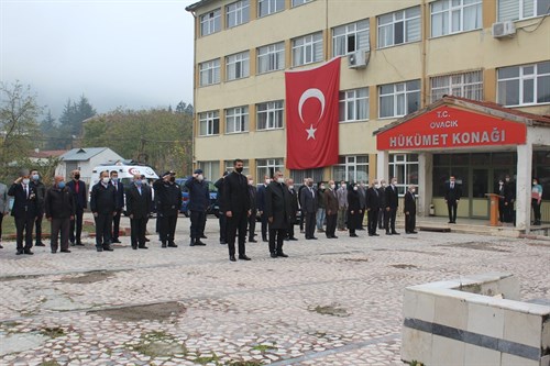 Gazi Mustafa Kemal Atatürk Vefatının 82. Yıl Dönümünde Düzenlenen Törenle Anıldı
